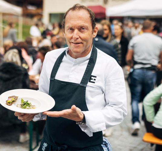 Star chef Egon Heiss